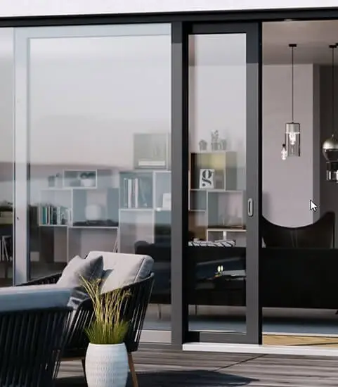 ușă culisantă profil rehau geneo hst cluj