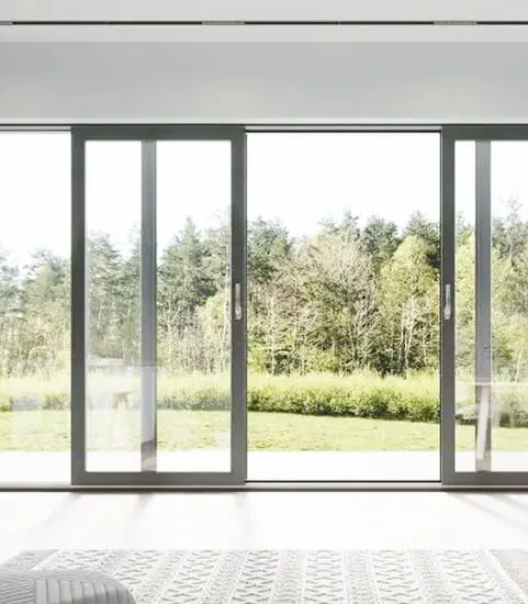 ușă culisantă pe profil aluplast smart slide cluj