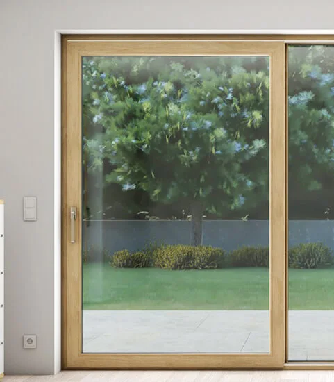 ușă culisantă de calitate pe profil rehau synego cluj